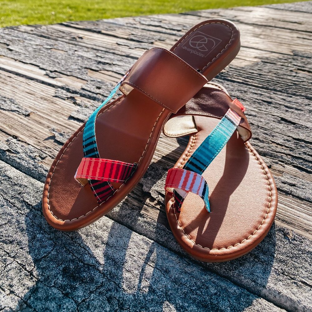 Colorful Western Boho Sandals